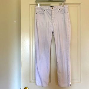 White NYDJ Jeans